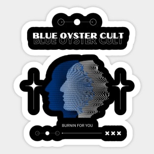 blue oyster cult Sticker